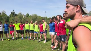 Rugby  le CAP de Périgueux entame les phases finales de fédérale 1 [upl. by Skees]