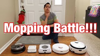 Which Mopping Robot for YOU 🤔 Roborock S6 iRobot Braava Jet m6 240 iLife w400 and Veniibot N1 [upl. by Assirek251]