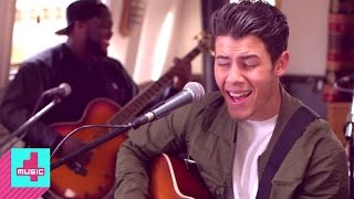 Nick Jonas  Jealous Live acoustic [upl. by Nemlaz807]