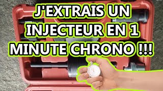 COMMENT EXTRACTRAIRE UN INJECTEUR BMW EN 1 MINUTE   LEXTRACTEUR [upl. by Donn]