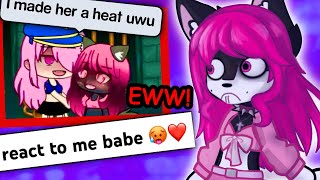 Reacting to Gacha Life videos by FANS and A HEATER [upl. by Nevaed]