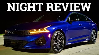 2021 Kia K5 GT Night Review amp POV Drive [upl. by Enoch398]