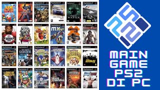 Cara MAIN GAME PS2 di PC atau Laptop dengan Emulator PCSX2 dan Setting Stiknya [upl. by Staten673]