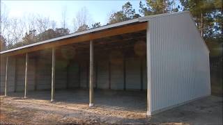 Pole Barn vs Steel Building your dream shop or barndominium explained [upl. by Yruj563]