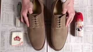 Imperméabiliser vos chaussures  Produits pour chaussures KIWI [upl. by Lenee]