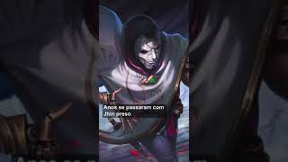 HISTÓRIA DO JHIN EM 44 SEGUNDOS I LEAGUE OF LEGENDS LORE [upl. by Petras]