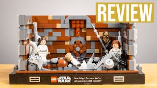 LEGO Star Wars™ Müllpresse im Todesstern  Diorama REVIEW  Set 75339 [upl. by Haerr]