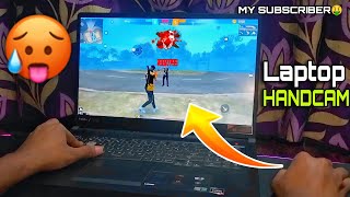 How to play free fire in Pc🖥️ controls🤔Playing free fire in Laptop💻without mouse🖱️ [upl. by Vilma]