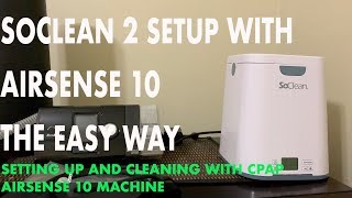 SoClean 2 setup With CPAP Easy Setup [upl. by Ancel869]