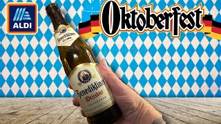 New ALDI OKTOBERFEST  BENEDIKTINER Weissbier [upl. by Heinrich758]