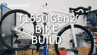 T1550 Gen2 Bike Build  Winspace Road Bikes [upl. by Hardigg]