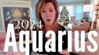 AQUARIUS 2024 Predictions  Spiritual Wisdom Brings Major Success  Zodiac Tarot Reading [upl. by Osicran654]