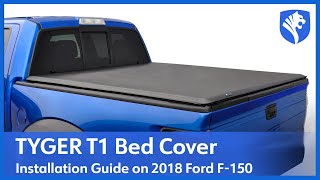 TYGER T1 Roll Up Tonneau Cover Installation [upl. by Teyut645]