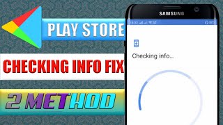 checking info problem in play store  google play store checking info  checking info stuck [upl. by Sparke]