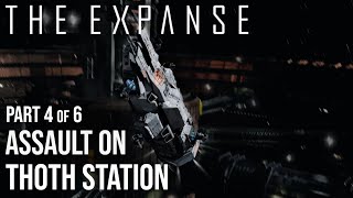 The Expanse  46 Thoth Station Assault  FULL Sequence  Dispatching the Stealth Ship [upl. by Chandal]