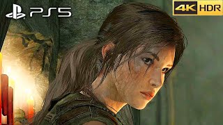 Tomb Raider Definitive Edition PS5 Geothermal Caverns Walkthrough 4K HDR [upl. by Aiym]