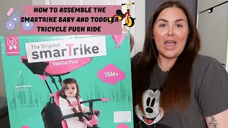 How To Assemble The SmarTrike Baby And Toddler Tricycle Push Ride  Target [upl. by Arnold]