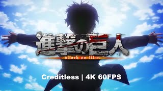 Attack On Titans  All Openings 19  4K 60FPS [upl. by Suirtimed]