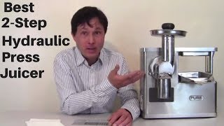 Best Hydraulic Cold Press Juice Extractor Pure Juicer [upl. by Vadnee742]