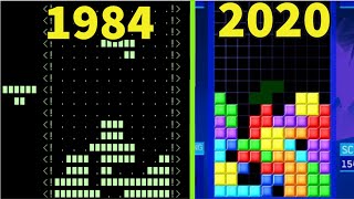 HistoryEvolution of Tetris Games 19842020 [upl. by Ruddy151]