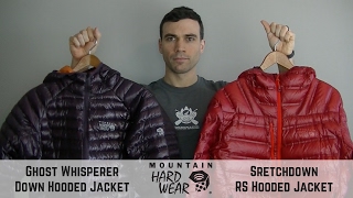 Mountain Hardwear Down Hooded Jacket  Comparison Review [upl. by Oiliruam]