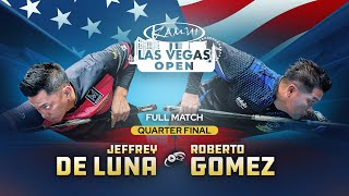 DE LUNA vs GOMEZ ▸ LAST 8 Kamui Las Vegas Mens Open [upl. by Ahsimik]