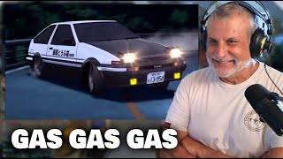 Checking Out Gas Gas Gas Initial D Arcade Stage 5  Video Game amp Anime OST Reactions [upl. by Liva]