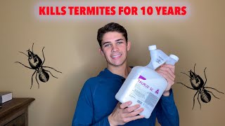 How to treat a concrete slab home for TERMITES  DIY termite treatment [upl. by Addis930]