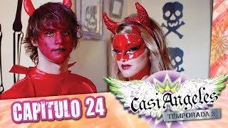 Casi Angeles Temporada 3 Capitulo 24 LA FIESTA DEL TERROR [upl. by Airtemed]