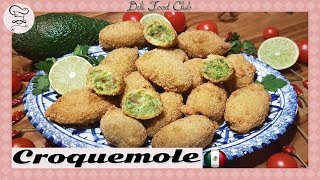 CROQUEMOLE Crocchette di Guacamole Ricetta Messicana Aperitivo Facile [upl. by Vine]