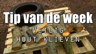 Hoe veilig hout klieven [upl. by Anny]