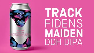 Track  Fidens  Maiden DIPA  HopZine Beer Review [upl. by Antsirhc]