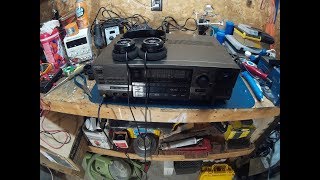 Technics SAGX303repair refurbish p1 [upl. by Pratt]