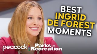 Parks and Rec but its just Ingrid de Forest being iconic  Parks and Recreation [upl. by Dole]