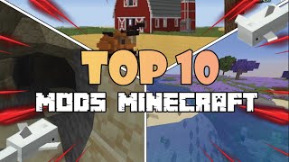 TOP DES 10 MEILLEURS MODS MINECRAFT  Vous devez absolument les installer [upl. by Albion152]