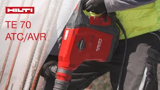 INTRODUCING the new SDSMax Combination Hammer Drill TE 70ATCAVR [upl. by Allesor]