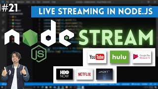 🔴 21 Streams and Buffer in Node JS with Example  Readable amp Writable Streams in NodeJS in Hindi [upl. by Eetsirk]