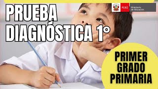 ✅Prueba DIAGNÓSTICA MATEMÁTICA Primer Grado PRIMARIA [upl. by Michel]