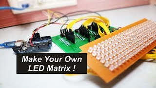 Make Your Own LED Matrix [upl. by Cesaro]