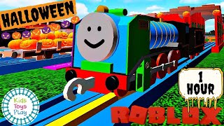 HUGE Thomas and Friends Halloween Tomy Testing Grounds Compilation  Kids Toys Play [upl. by Theodore565]