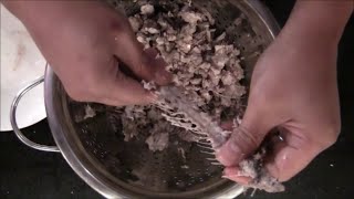 How to take bangus bones from the meat  Relleno Bamgus Lutong pinoy [upl. by Deeann]