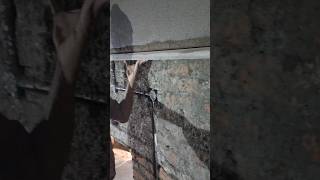 Plastering off column beam construction plaster civil shorts vlog trending [upl. by Carn]