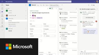 Organize track and collaborate with Project in Microsoft Teams [upl. by Netnert]