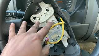 DIY EASY WAY chevy airbag removal [upl. by Leo]