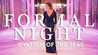 Ovation Of The Seas FORMAL NIGHT on ALASKA CRUISE [upl. by Primalia934]