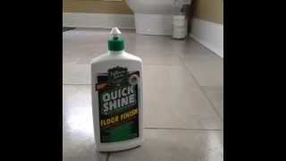 How to Use Quick Shine on Tile Floors [upl. by Artinahs]