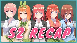 The Quintessential Quintuplets Season 2 in a Nutshell [upl. by Ecinev]