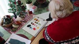 Rosemaling with Jan Boettcher [upl. by Ardena]