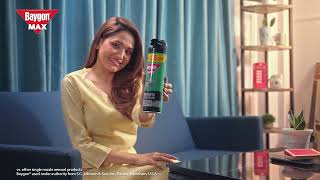 New Baygon Max Double Nozzle Spray  Indira Joshi  Baygon Nepal [upl. by Anirtek263]