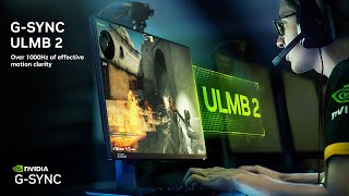 NVIDIA GSYNC ULMB 2  Over 1000 Hz Of Effective Motion Clarity For Competitive Gamers [upl. by Odlanyar439]